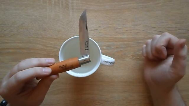 Травление (воронение, чернение) клинка Opinel № 8 в лимонной кислоте смотреть онлайн