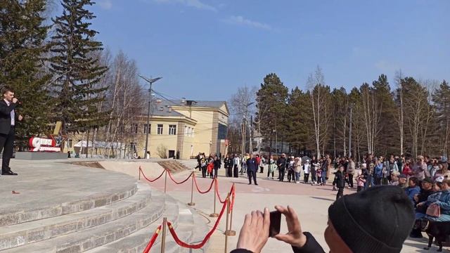 Встанем!!! г. Ленск 9мая 2023г. Якутия смотреть онлайн