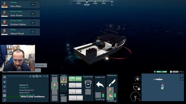 Fishing: North Atlantic EP5 - Career mode - Ocean Runner Long Line/deep line comparison смотреть онлайн