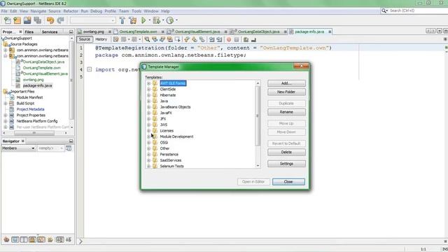 #2. Регистрация типа файла | Плагин для NetBeans IDE смотреть онлайн