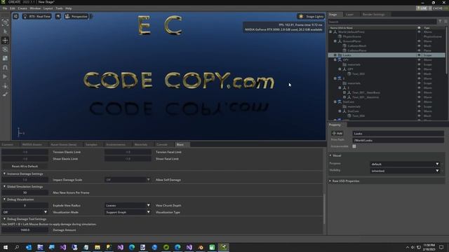 How To Create Text In Blender And Blow Up In Omniverse Create смотреть онлайн