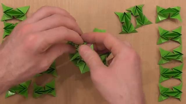 Кусудама шар оригами, Kusudama origami ball смотреть онлайн