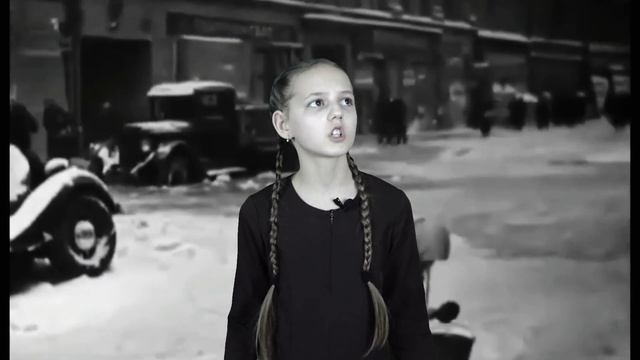 "Монолог ленинградской девочки" Е. Шарова. Читает Полина Шеханина. смотреть онлайн