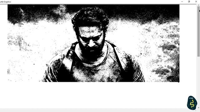 Prabhas Salaar Using Python Sketchpy Code | Python Programming Hub смотреть онлайн