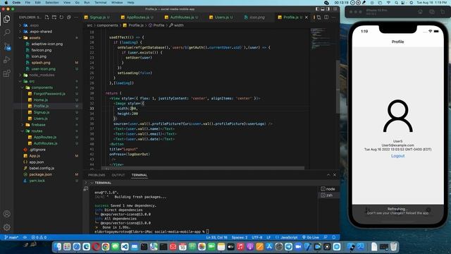 5 - Leksiya - React Tab navigation смотреть онлайн