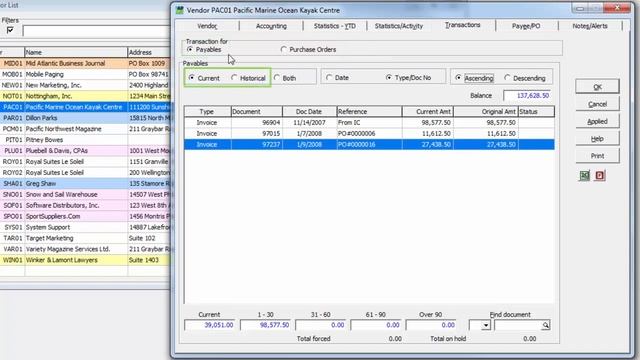 Adagio Payables - Editing Vendors смотреть онлайн