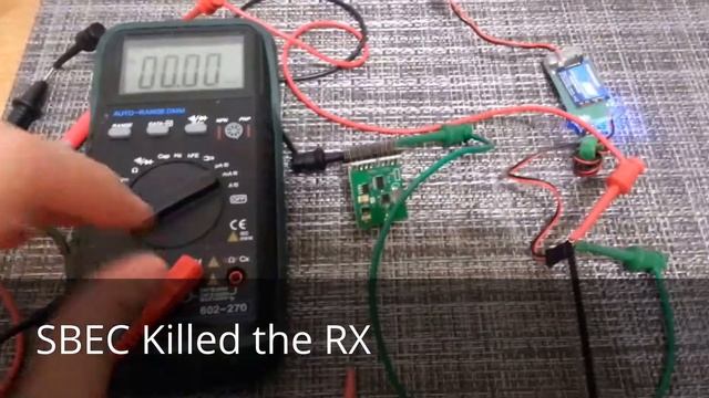 Turnigy Trust 55A ESC SBEC Failure смотреть онлайн