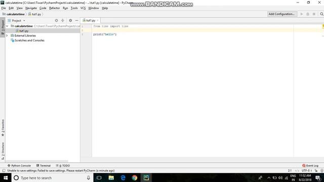 calculate your program execution time in python. смотреть онлайн