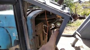 Большая кабина на МТЗ-50, Как сделать щиток приборов, торпеду, своими руками