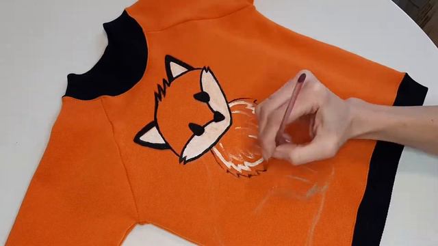 JEAN STORY FOX детский свитшот с рисунком смотреть онлайн