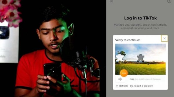 TikTok Drag The Slider To Fit The Puzzle Problem || TikTok Login Problem Solved || SH Tech Official