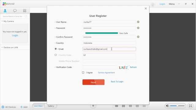 How To Register Ezviz Account On Ezviz Studio смотреть онлайн