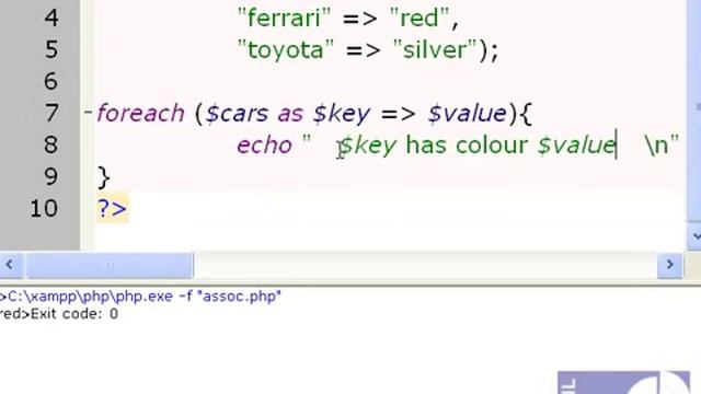 C1 PHP Associative Arrays in PHP смотреть онлайн