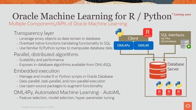 Oracle Machine Learning Overview: from Oracle Data Professional to Oracle Data Scientist in 6 Weeks смотреть онлайн