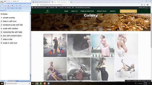 How to create an image gallery in wordpress website смотреть онлайн