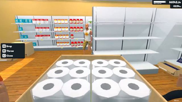 Nowe produkty lodówkowe || #75 || Supermarket Simulator gameplay PL смотреть онлайн