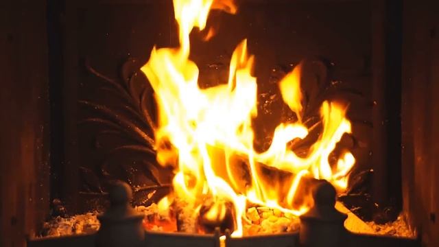 Кельтский рождественский камин _ Расслабляющая кельтская рождественская музыка, потрескивающие звуки смотреть онлайн