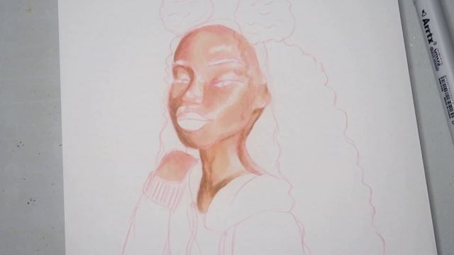 ?✨ Arrtx Oros Brush Markers || Draw With Me! ✏️? смотреть онлайн