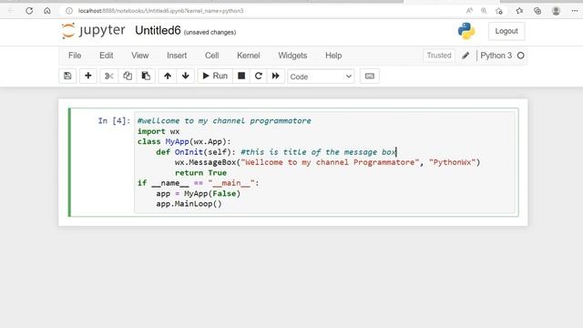 message box with python wx смотреть онлайн