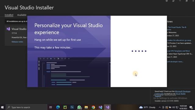 How to install Microsoft visual studio 2022 on windows [2023 update] - Coding Lovers смотреть онлайн