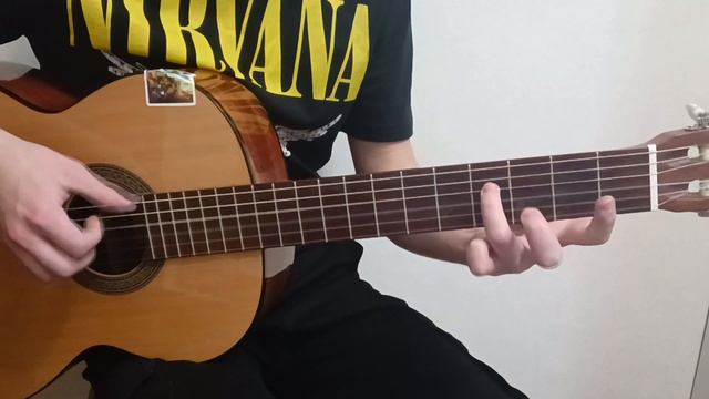 Эту песню знает каждый гитарист, первые попытки фингерстайла: Smells Like Teen Spirit - Nirvana смотреть онлайн