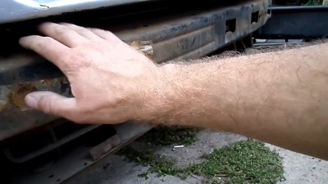 Ремонт Пластикового Бампера и покраска баллончиком на Опель Вектра А смотреть онлайн