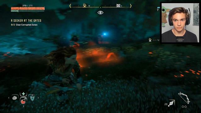 Horizon Zero Dawn On PS5 - Aloy's First Corrupted Zone смотреть онлайн