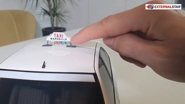 Peugeot 406 TAXI Ottomobile 1/12 Resin Model Review For French Movie Lovers