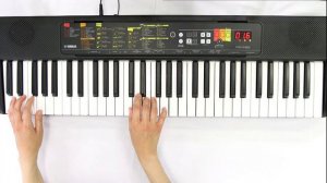 Yamaha PSR-F52 "Playing the Styles"