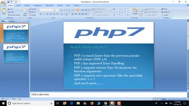 PHP7 -- A New Concept & Trend смотреть онлайн