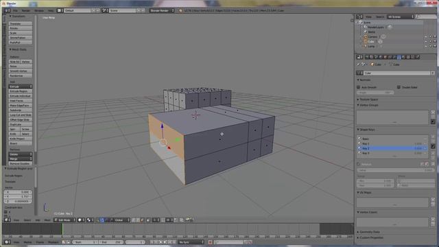Blender # 185 - TRANSFORMAÇÕES POR SHAPE KEYS смотреть онлайн
