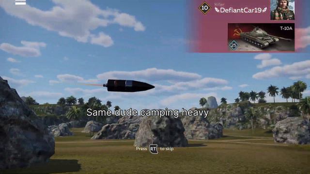 Centurion Action X.mp4- War Thunder Mobile смотреть онлайн