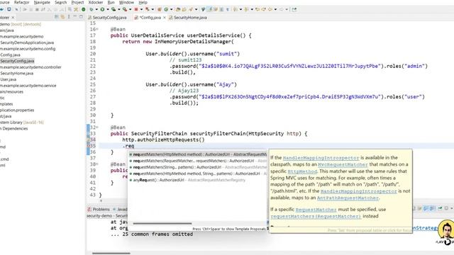 Hands-On Spring Security with the Latest Spring Boot | Spring Security Tutorial: Spring Boot 3.1 смотреть онлайн