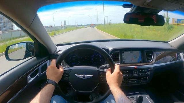 2016 Genesis G80 - POV Test Drive смотреть онлайн