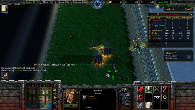 LINGU | "HUGE SEND " | LEGION TD MEGA | WARCRAFT 3 | GAMEPLAY #8 смотреть онлайн