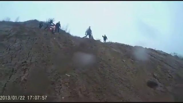 Крутые горки 2. BM 200 Enduro. Въезд на горку. смотреть онлайн
