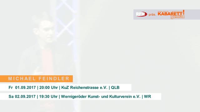 Kabarett genial im September 2017 mit Michael Feindler смотреть онлайн