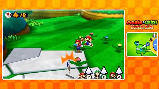 Mario and Luigi: Paper Jam - Part 4: Saving The Paper Toads! смотреть онлайн