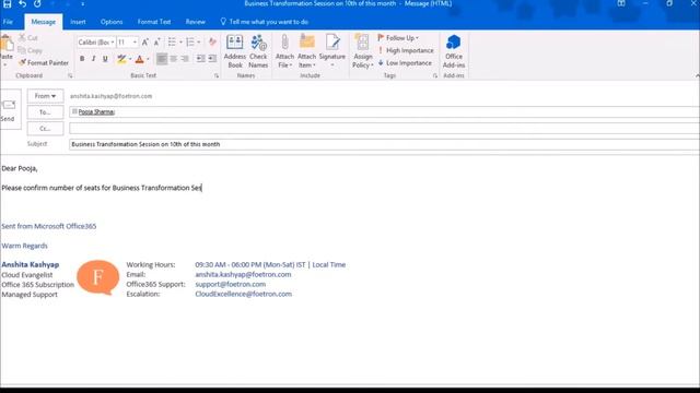 How to set permission while sending an email from Outlook 2016? смотреть онлайн