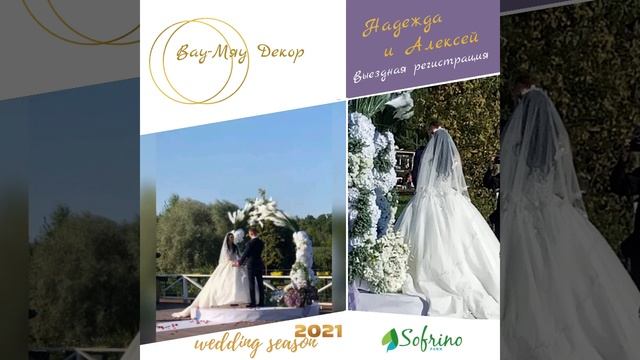 Выездная регистрация Надежды и Алексея смотреть онлайн