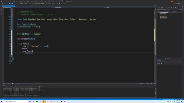 C++ Tutorial [36] - Enumerations смотреть онлайн
