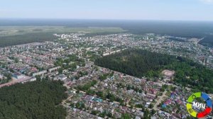 Весенняя Выкса с высоты. 15.05.2018