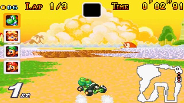Mario Kart: Super Circuit - 150cc Lightning Cup смотреть онлайн