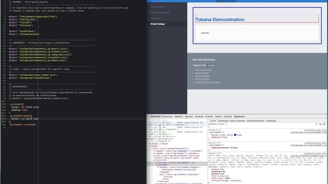 Live Sass editing with Takana смотреть онлайн