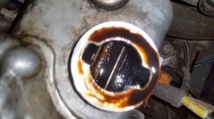 Мотор внутри после масла Gazpromneft Super 10W-40