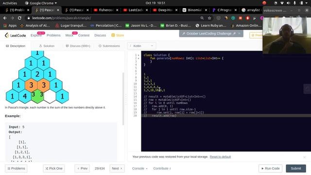 Pascals Triangle смотреть онлайн