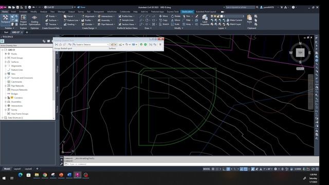 Civil 3 D 2023 Tutorial Lesson 10 Grading смотреть онлайн