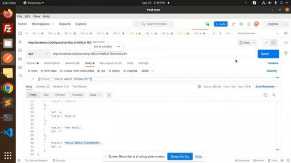 JSON Server Tutorial Fake REST API #10 Full text Search
