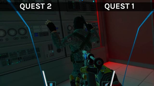 Espire 1 Quest 1 vs Quest 2 Graphics Comparison смотреть онлайн