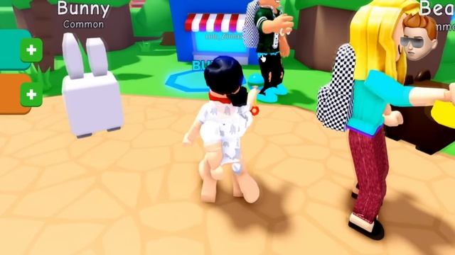 БЫЛИ МОЛОДЫМИ но ДЕВУШКА НУБИК ПОСТАРЕЛА! Grow Up Simulator Roblox смотреть онлайн
